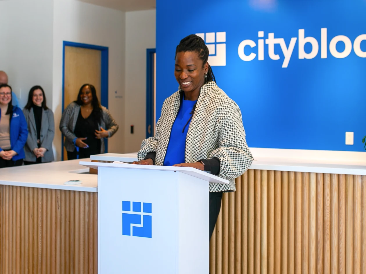 Cityblock Health team members collaborating, reflecting their commitment to compassionate, tech-enabled care for marginalized populations.